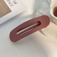 Simple Style Solid Color Plastic Hollow Out Hair Clip 1 Piece sku image 3