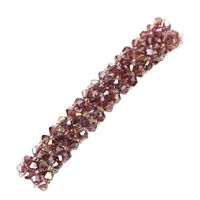 Simple Style Solid Color Alloy Inlay Rhinestones Hair Clip 1 Piece main image 3