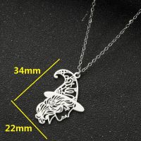 1 Piece Fashion Cartoon Character Stainless Steel Titanium Steel Plating Pendant Necklace main image 2