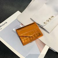 Frau Einfarbig Pu-leder Magnetschnalle Brieftaschen main image 1