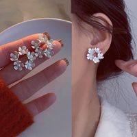 1 Pair Fashion Geometric Alloy Stoving Varnish Women's Earrings sku image 29