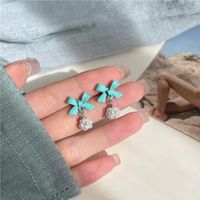 1 Pair Fashion Geometric Alloy Stoving Varnish Women's Earrings sku image 15