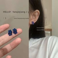 1 Pair Fashion Geometric Alloy Stoving Varnish Women's Earrings sku image 1