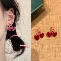 1 Pair Fashion Geometric Alloy Stoving Varnish Women's Earrings sku image 18