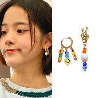 1 Pair Fashion Geometric Alloy Stoving Varnish Women's Earrings sku image 50