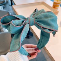 Women's Simple Style Bow Knot Cloth Braid Hair Band sku image 6