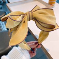 Women's Simple Style Bow Knot Cloth Braid Hair Band sku image 4