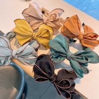 Women's Simple Style Bow Knot Cloth Braid Hair Band main image 2