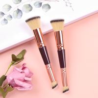 Fashion Artificial Fiber Wooden Handle Makeup Brushes 1 Piece main image 1