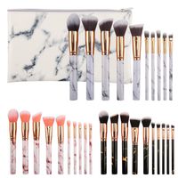 Fashion Artificial Fiber Plastic Plastic Handgrip Makeup Brushes 1 Set main image 3