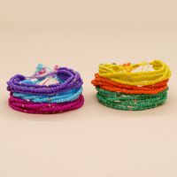 1 Piece Simple Style Solid Color Glass/colored Glaze Women's Bracelets main image 1