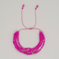 1 Piece Simple Style Solid Color Glass/colored Glaze Women's Bracelets sku image 4