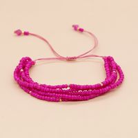 1 Piece Simple Style Solid Color Glass/colored Glaze Women's Bracelets main image 5