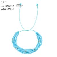 1 Piece Simple Style Solid Color Glass/colored Glaze Women's Bracelets main image 3