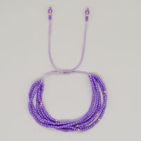1 Piece Simple Style Solid Color Glass/colored Glaze Women's Bracelets sku image 5