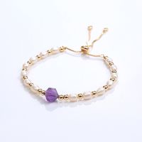 Fashion Geometric Beaded Freshwater Pearl Bracelets 1 Piece sku image 5