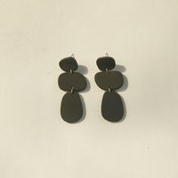 1 Pair Casual U Shape Arylic Plating Women's Earrings main image 4