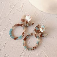 1 Par Retro Forma De U Arílico Barniz De Estufa Mujeres Pendientes De Gota sku image 8