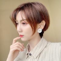 1 Pair Sweet Flower Alloy Women's Ear Studs main image 3