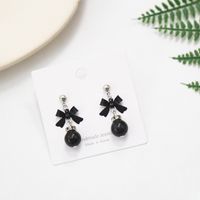 1 Pair Casual Geometric Star Bow Knot Alloy Plating Women's Earrings main image 2