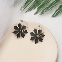 1 Pair Casual Geometric Star Bow Knot Alloy Plating Women's Earrings sku image 24