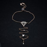 Jewelry Wholesale Summer New Diamond Personality Wild Bracelet sku image 3