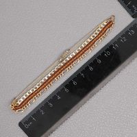 Ethnischer Stil Bunt Stoff Kupfer Perlen Stricken Armbänder 1 Stück sku image 3