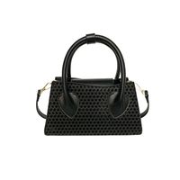 Women's Medium All Seasons Pu Leather Crocodile Fashion Square Zipper Handbag sku image 1