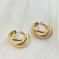 1 Pair Fashion Geometric Metal Plating Women's Earrings main image 5