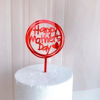 Mother's Day Letter Arylic Family Gathering Cake Decorating Supplies 1 Piece sku image 6