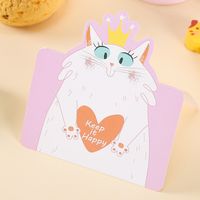 Mother's Day Sweet Penguin Letter Heart Shape Paper Festival Card 1 Piece sku image 6