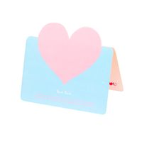 Mother's Day Mama Sweet Letter Square Heart Shape Paper Festival Card 1 Piece main image 3