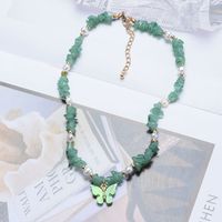 Fashion Butterfly Alloy Plating Necklace 1 Piece main image 1