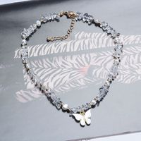 Fashion Butterfly Alloy Plating Necklace 1 Piece main image 3