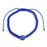 Fashion Devil's Eye Plastic Braid Unisex Bracelets sku image 1