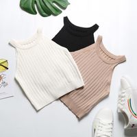 Women's Tank Top Tank Tops Backless Fashion Solid Color main image 4