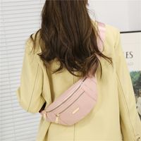 Women's Fashion Solid Color Oxford Cloth Waist Bags main image 2