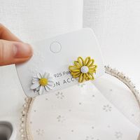 1 Pair Of Fashion Floral Plating Stud Earrings For Women sku image 14