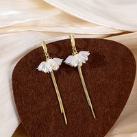 1 Pair Sweet Flower Alloy Plating Women's Earrings sku image 2