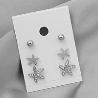 1 Pair Casual Geometric Alloy Plating Women's Earrings sku image 2