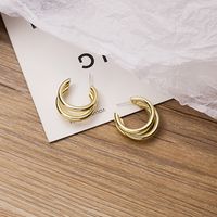 1 Pair Casual Geometric Alloy Plating Women's Earrings sku image 8