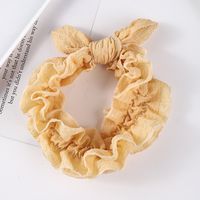 Fashion Bow Knot Cloth Pleated Hair Tie 1 Piece main image 5