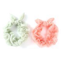Fashion Bow Knot Cloth Pleated Hair Tie 1 Piece main image 4