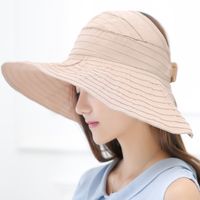 Women's Fashion Solid Color Side Of Fungus Sun Hat sku image 11
