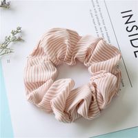 Fashion Stripe Cloth Pleated Hair Tie 1 Piece sku image 4