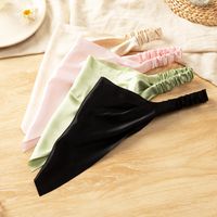 Simple Style Solid Color Cloth Hair Band main image 3