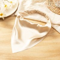 Simple Style Solid Color Cloth Hair Band sku image 1
