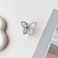 Style De Bande Dessinée Papillon Plastique Incruster Perle Griffes De Cheveux 1 Pièce sku image 3