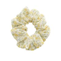 Sweet Ditsy Floral Chiffon Pleated Hair Tie 1 Piece main image 3