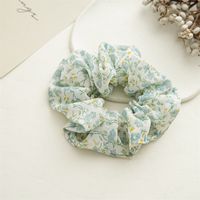 Sweet Ditsy Floral Chiffon Pleated Hair Tie 1 Piece sku image 11